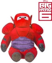 Big Hero 6 knuffel Baymax rood - 28 cm groot - Super Stoere pluche knuffel
