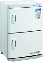 Handdoek Verwarmer 2-deurs- 400W -Wit/Handdoek Stomer - Steriliserende Stomer - Towel Warmer - Handdoek Verwarmer - Towel Heater - UV Sterilisator
