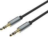 UNITEK Y-C922ABK audio kabel 1,5 m 3.5mm Zwart, Grijs