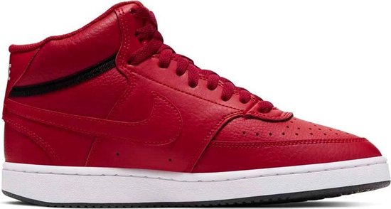Nike Court Vision Mid Sneakers - Schoenen - rood - 38 | bol.com