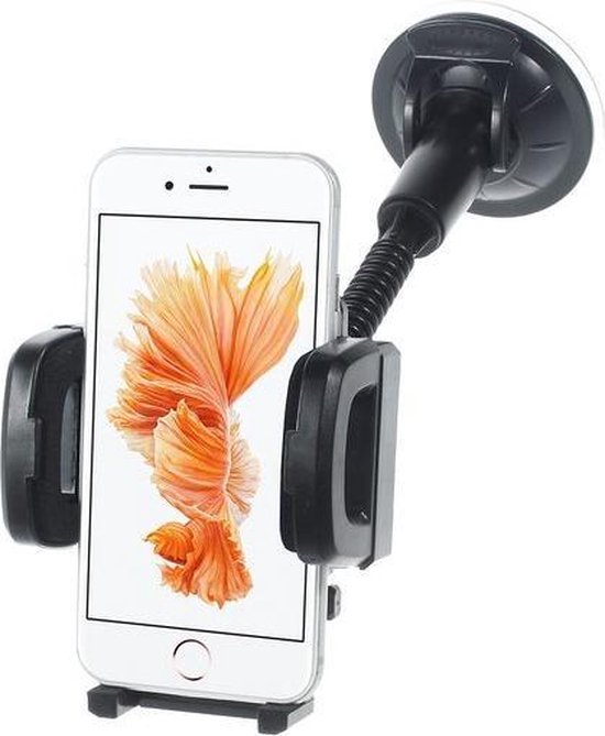 Preek magie Onvervangbaar GadgetBay Universele houder met zuignap autohouder telefoon iPhone  navigatie | bol.com