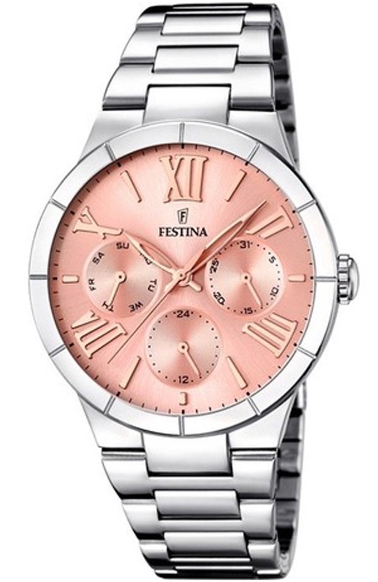 Festina Mademoiselle horloge - Zilverkleurig