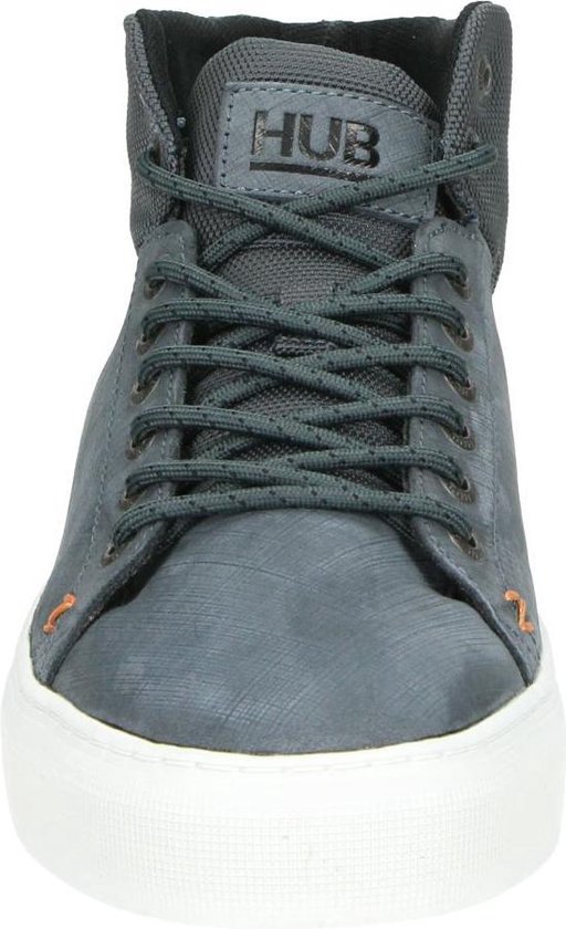 Hub Murrayfield 2.0 heren hoge sneaker - Blauw - Maat 46 | bol.com