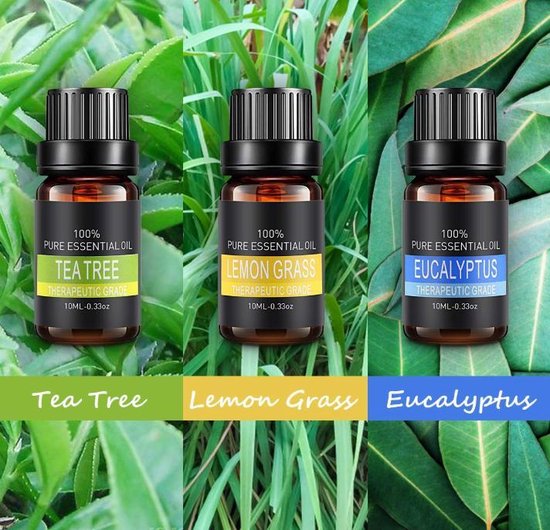 chi essentiële oliën set 6 stuks geschikt voor aroma diffuser