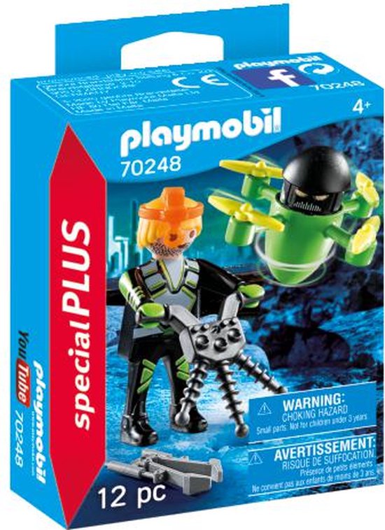 70248 Agent met drone