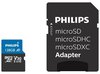 Philips FM12MP65B - Micro SDXC kaart 128GB incl. adapter - Class 10 - UHS-I U3