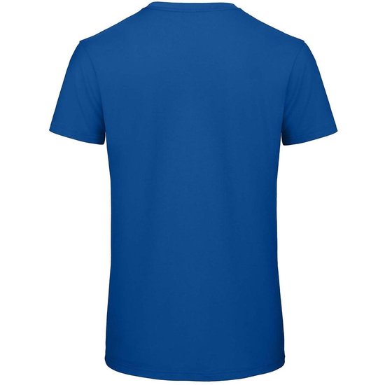 Senvi 5 pack T-Shirt -100% biologisch katoen - Kleur: Royal Blauw - L