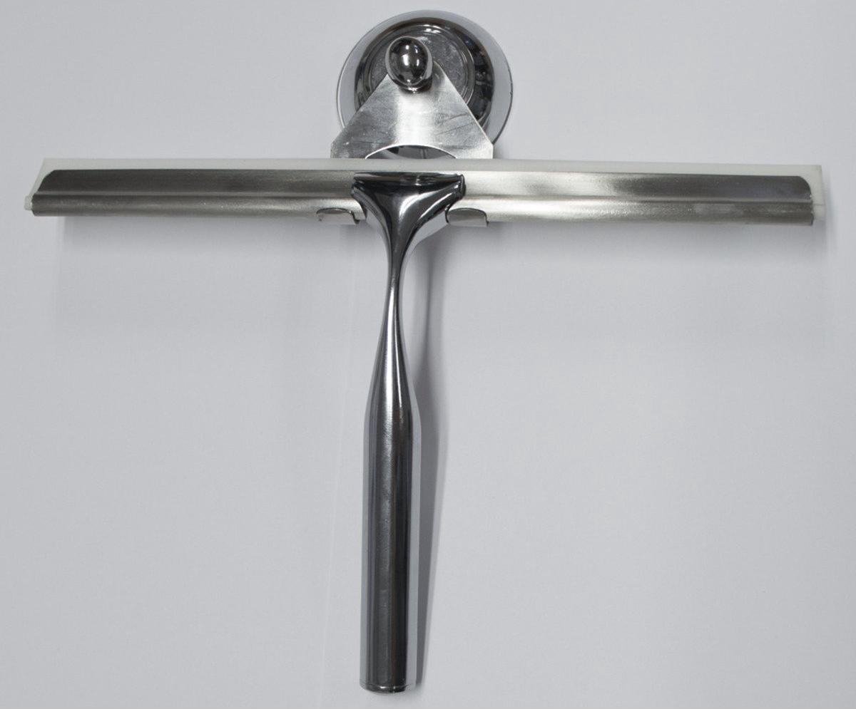 Adema Luxam douchewisserset met zuignap chroom