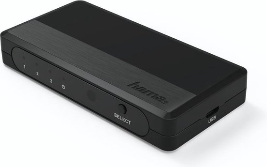 Hama HDMI™-splitter 3 input - 1 output | bol.com