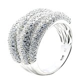 Juwelier - Zilver - Ring - Zirkonia  -  verlinden juwelier