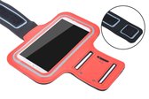 Sportarmband XL tot 6.5 inch scherm oa geschikt voor iPhone 6/6s/7/8 Samsung s7/s8/s9 Huawei p10 - Rood