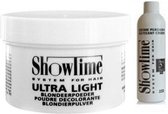 [Combo] Showtime Ultralight Blondeerpoeder (100gram) + Showtime Oxidant Creme Peroxide 3% - (250ml)