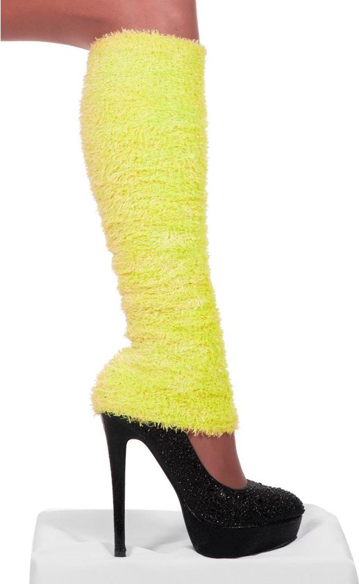 Beenwarmers Pluche Panter Roze