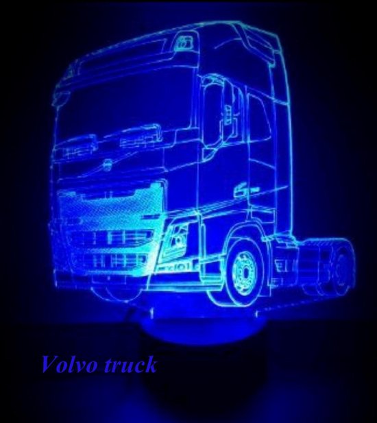 3D led lamp VOLVO TRUCK | bol.com