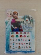 Frozen nagel stickers