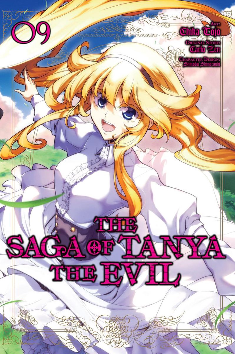 Omslag van The Saga of Tanya the Evil (manga) 9 - The Saga of Tanya the Evil, Vol. 9 (manga)