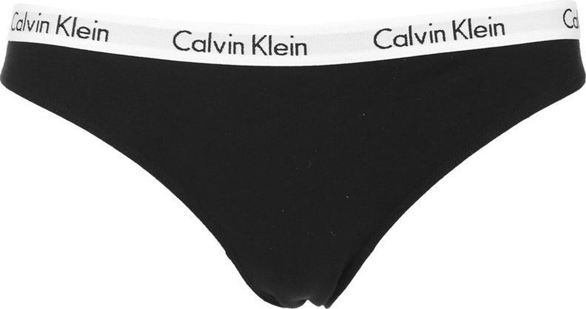 Calvin Klein dames slips (3-pack) - zwart, wit, grijs - Maat XS