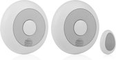 Smartwares Smoke alarm 2-pack with remote control 10.041.05