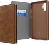 Samsung Galaxy Note 10+ Bookcase hoesje - CaseBoutique -  Bruin - Kunstleer