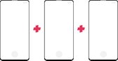 TriplePack: Samsung Galaxy S10 Screenprotector - Case Friendly