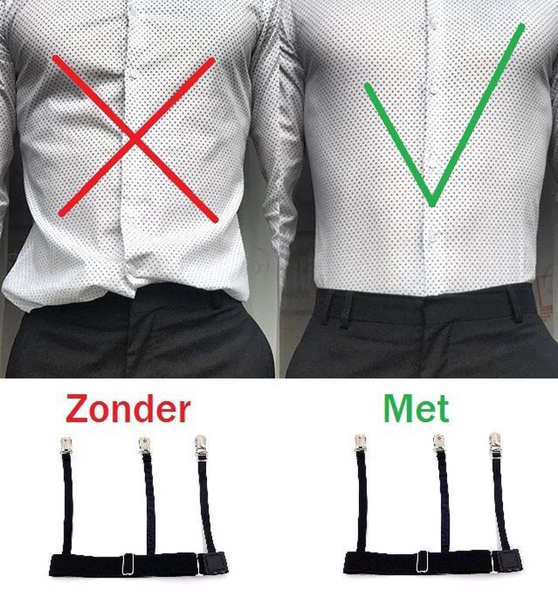 vliegtuig plank ego Shirt bretels - Kleding accessoire - overhemd bretels - In broek houden -  Houder -... | bol.com