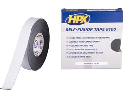 Zelfvulkaniserende tape - zwart 19mm x 10m