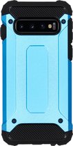 iMoshion Rugged Xtreme Backcover Samsung Galaxy S10 hoesje - Lichtblauw
