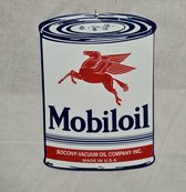 Mobiloil Emaille Bord