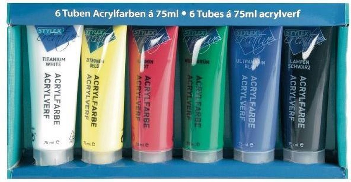 Toppoint Acrylverf 6 x 75ml