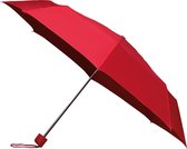 Opvouwbaar - handopening paraplu - Stevig paraplu met diameter van 100 cm - Rood