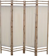 Kamerscherm 160x160cm Bamboo (Incl LW Anti Kras Vilt) - Ruimteverdeler - Kamerverdeler - Kamer scherm