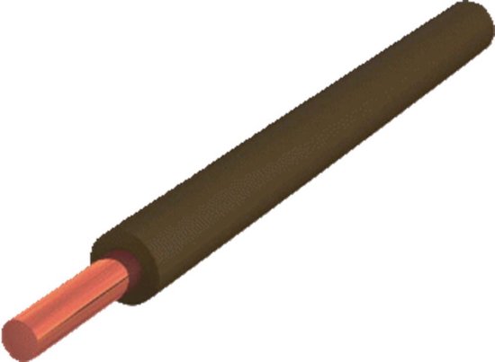 Nexans vd-draad eca 2,5mm2 bruin 100m |