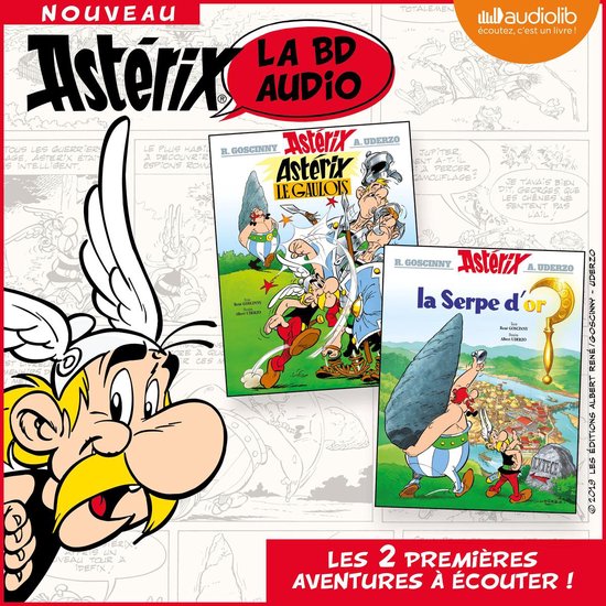 Astérix le Gaulois / Astérix - La Serpe d'or - cover