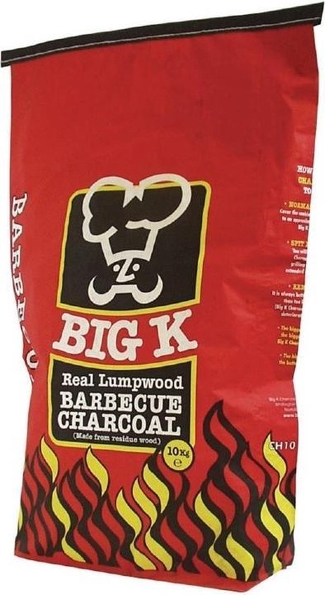 Big K Lumpwood houtskool 10kg