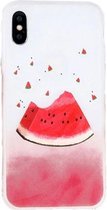 iPhone 7/8/SE 2020 hoesje watermeloen - iPhone case - telefoonhoesje voor de iPhone