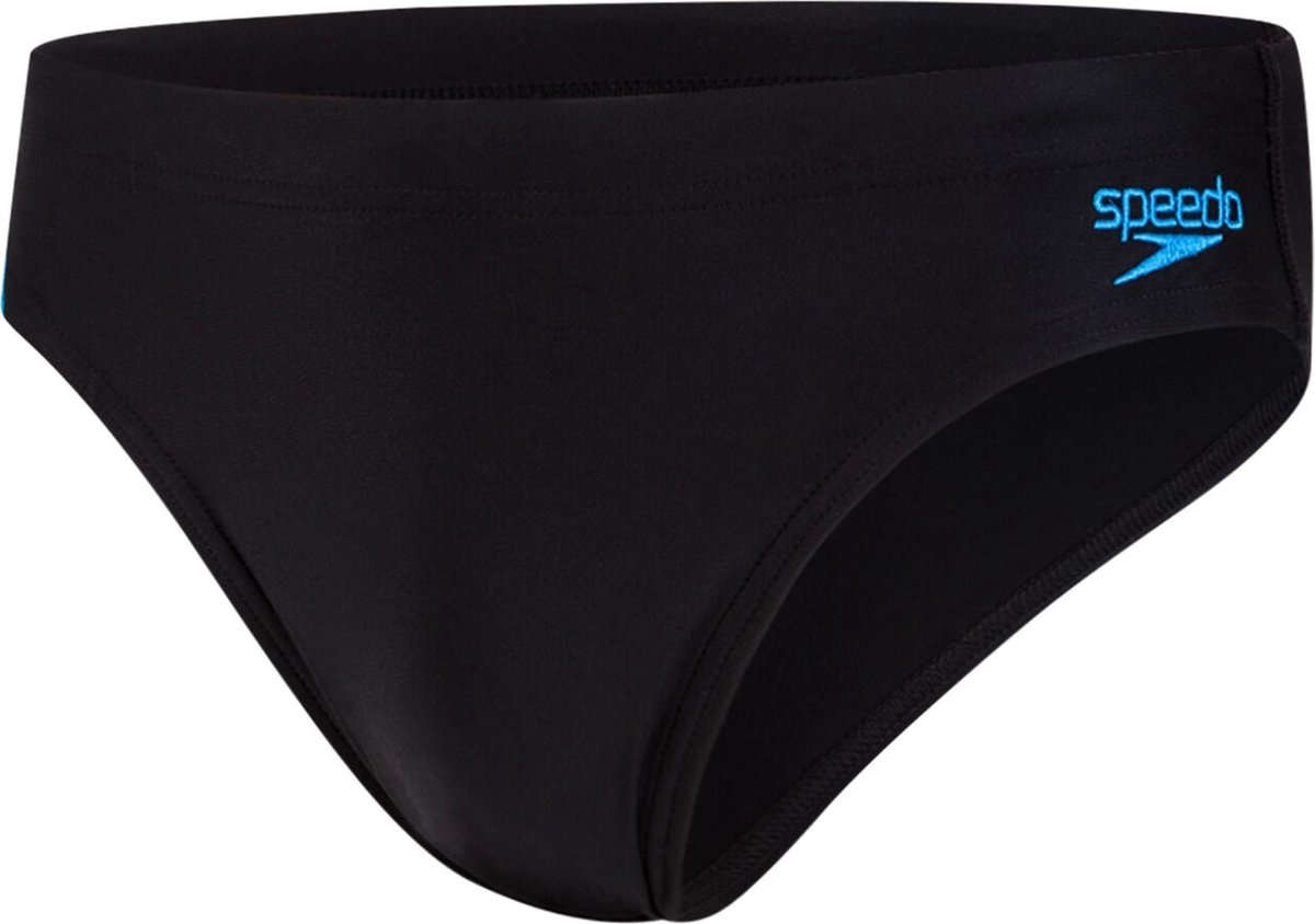 Speedo Tech Panel Sportzwembroek - Maat 5 - Mannen - zwart/blauw