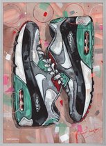 Nike air max 90 painting (reproduction) 51x71cm