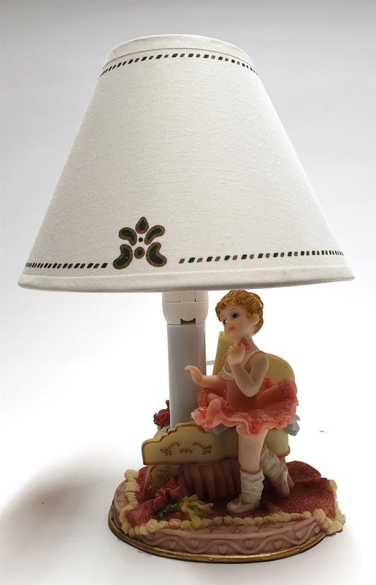 Het hotel druiven Hervat Tafellamp ballerina 25 cm – Leuke decoratieve tafel lamp | GerichteKeuze |  bol.com