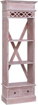 Dressoir hout Roze (Incl LW Anti kras vilt) - wandkast - Buffetkast - opbergkast - Kast met lades