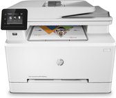 HP Color LaserJet Pro Imprimante multifonction M283fdn, Impression, copie, scan, fax, Impression USB en façade; Numérisation vers e-mail; Impression recto-verso; Chargeur automatique de documents déroulé de 50 feuilles