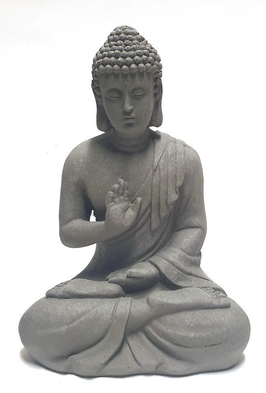 Boeddha beeld tuin zittend – 29 cm groot boeddhabeeld | GerichteKeuze |  bol.com