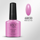 CCO Shellac-Pink Lace Veil 68030-Licht Roze Lila-Gel Nagellak