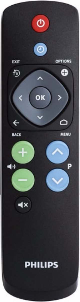 Philips 22AV1601B afstandsbediening IR Draadloos TV Drukknopen