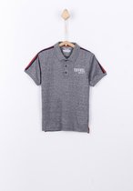 Tiffosi-jongens-polo, t-shirt-Georgia-kleur: grijs-maat: 110