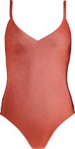 Barts - Isla V-Neck One Piece - terra - Vrouwen - Maat 44