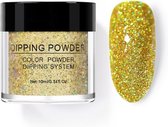 Dip poeder nagels - Golden Glitter - Geschikt voor acryl nagels - Nail art - Dip powder - Born Pretty nagellak