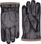 Leren handschoenen heren model Catania Color: Black, Size: 9.5