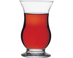 Pasabahce Pera - Turkse Theeglazen - Set van 6 - 100 ml