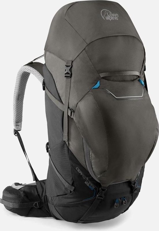 Lowe Alpine Cerro Torre 65:85l backpack heren - Black Greyhound