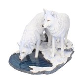 Nemesis Now - Strijders van de Winter - Witte Wolven - Beeld - 35cm